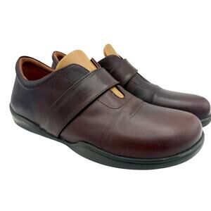 Footprints by Birkenstock Brown Leather Comfort Shoes EU 40 / US 9W 7M Germany